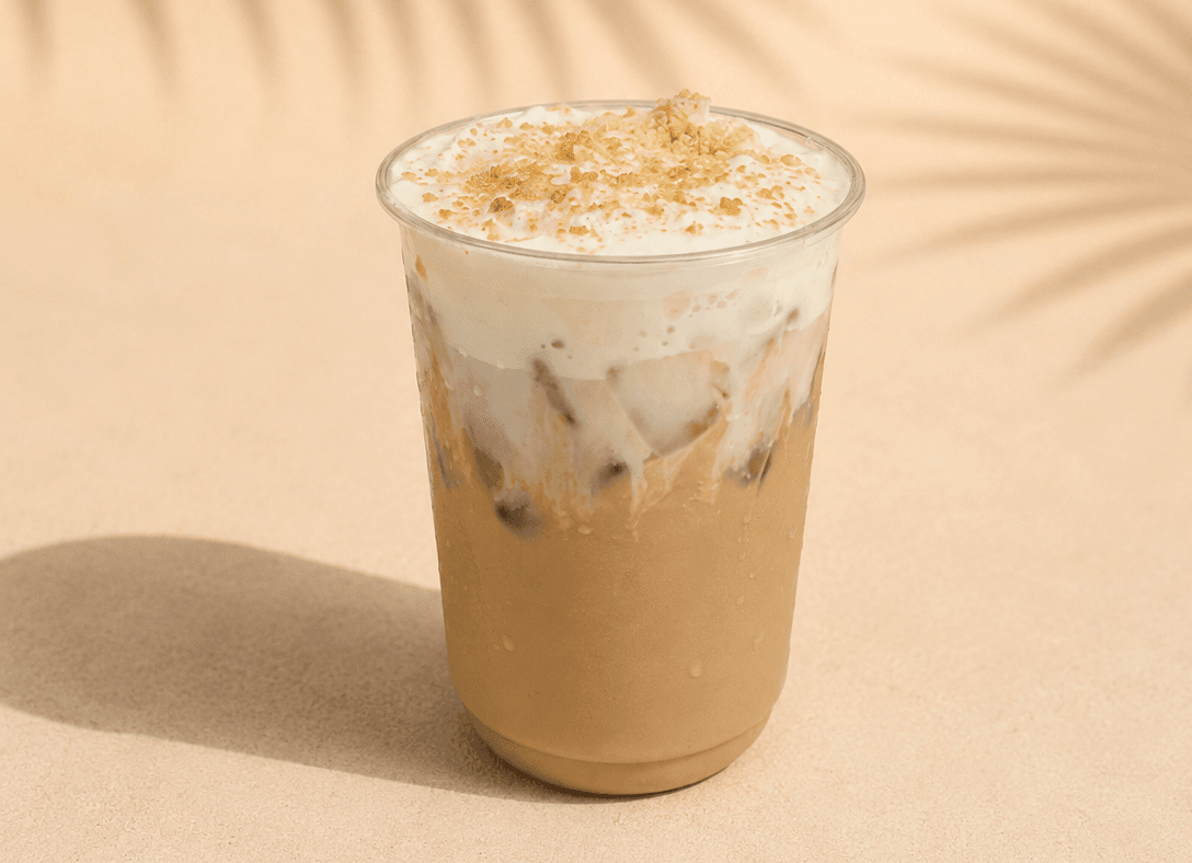 Blueberry Cheesecake Latte